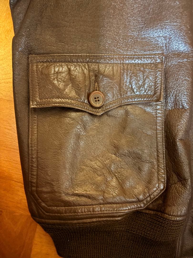 復刻 W&G社製 USN G1フライトジャケット 55J14 size42