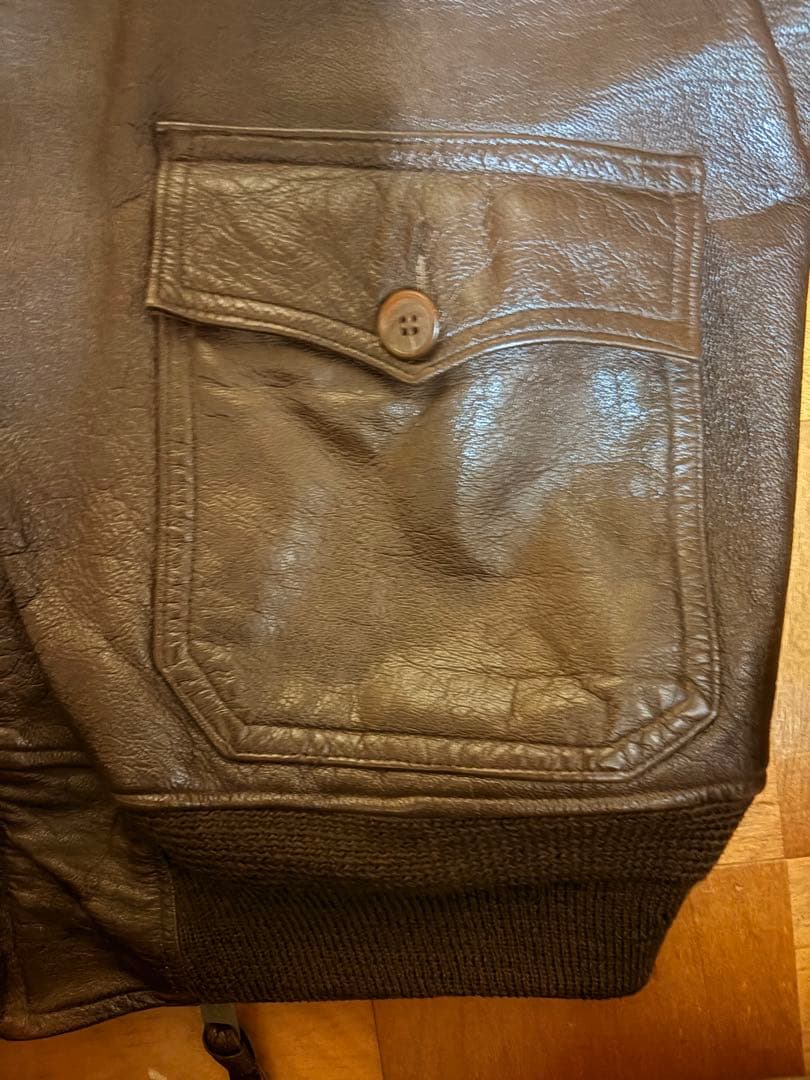 復刻 W&G社製 USN G1フライトジャケット 55J14 size42