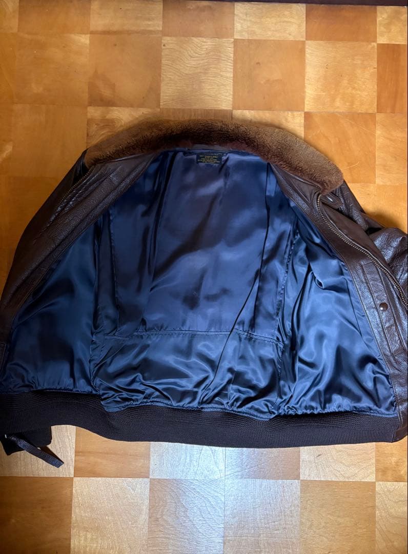 復刻 W&G社製 USN G1フライトジャケット 55J14 size42