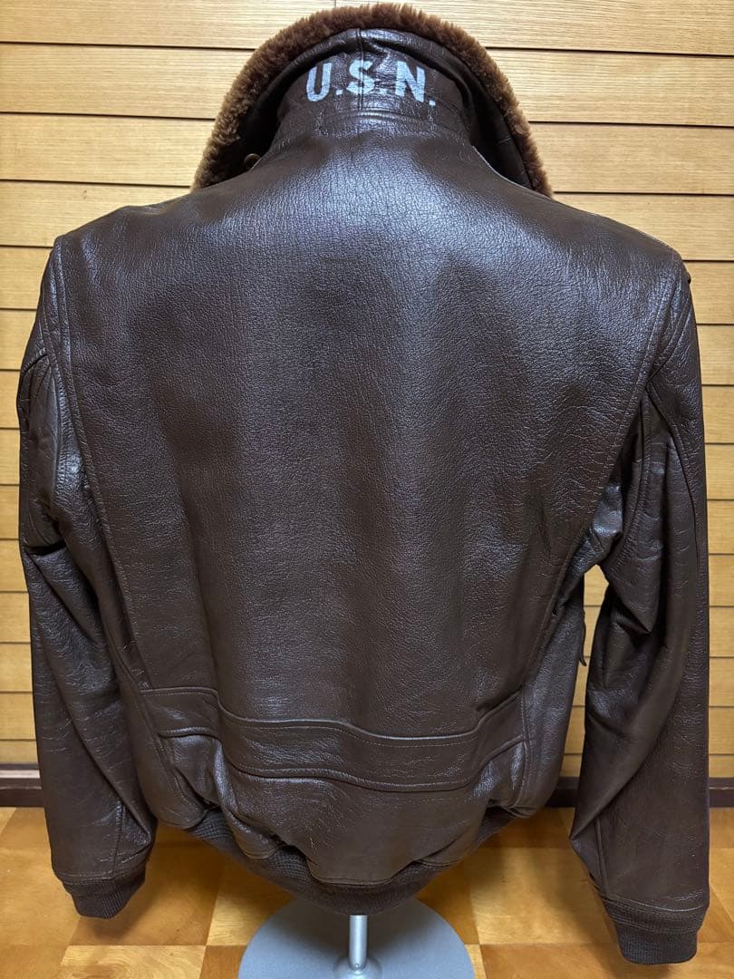 復刻 W&G社製 USN G1フライトジャケット 55J14 size42