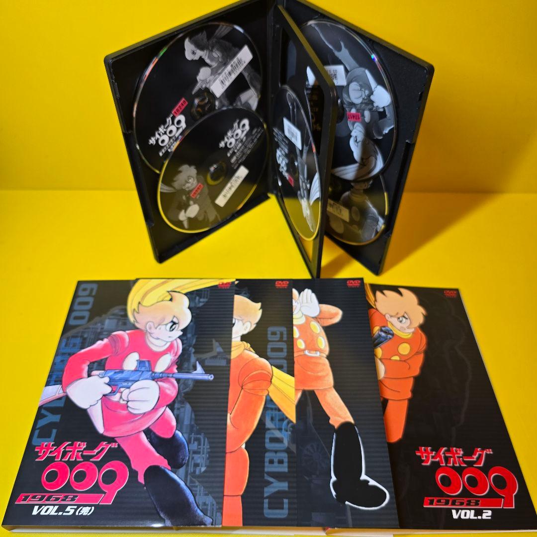 新品ケース交換済み　「サイボーグ009 1968 DVD　5枚組〉」