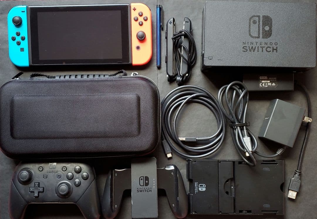Nintendo Switch　HAC-001　本体+コントローラ+付属品