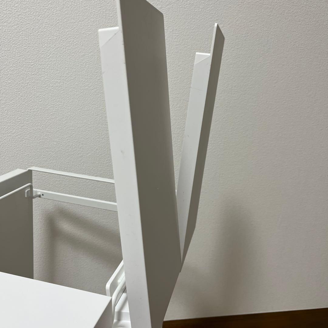 山崎実業 tower タワー 目隠し分別ダストワゴン 3分別