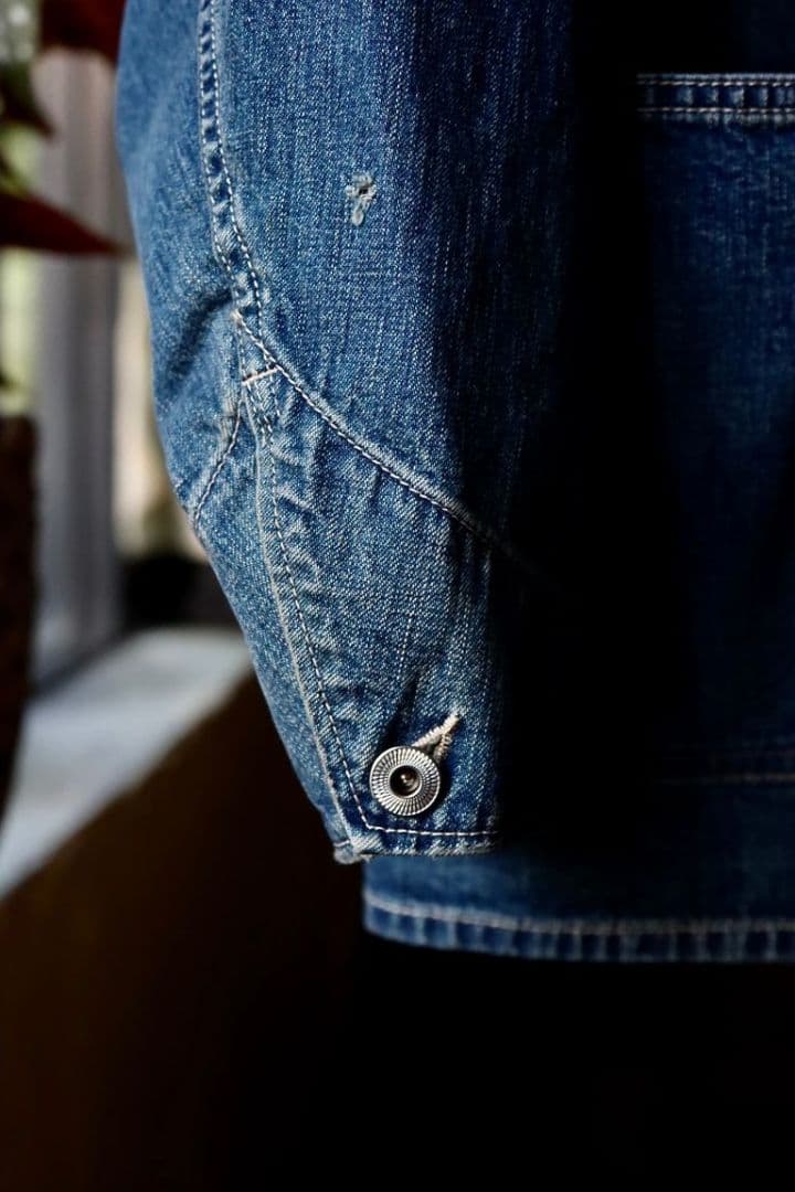 美品23aw A.PRESSE Denim Coverall Jacket 2