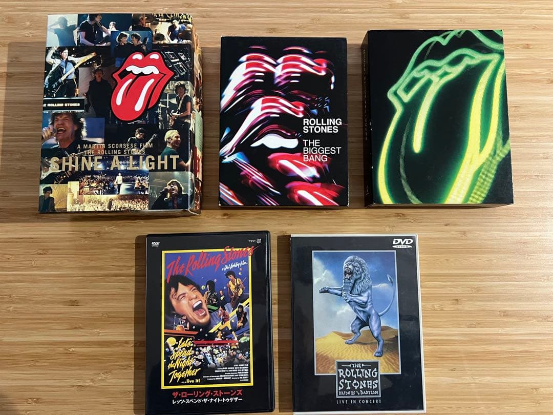 ストーンズ究極DVDセット/シャイン・ア・ライト限定版/フォー・フリックス/名作