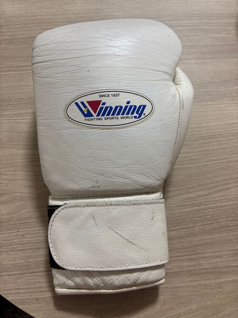 Winning ボクシンググローブ 12オンス ホワイト