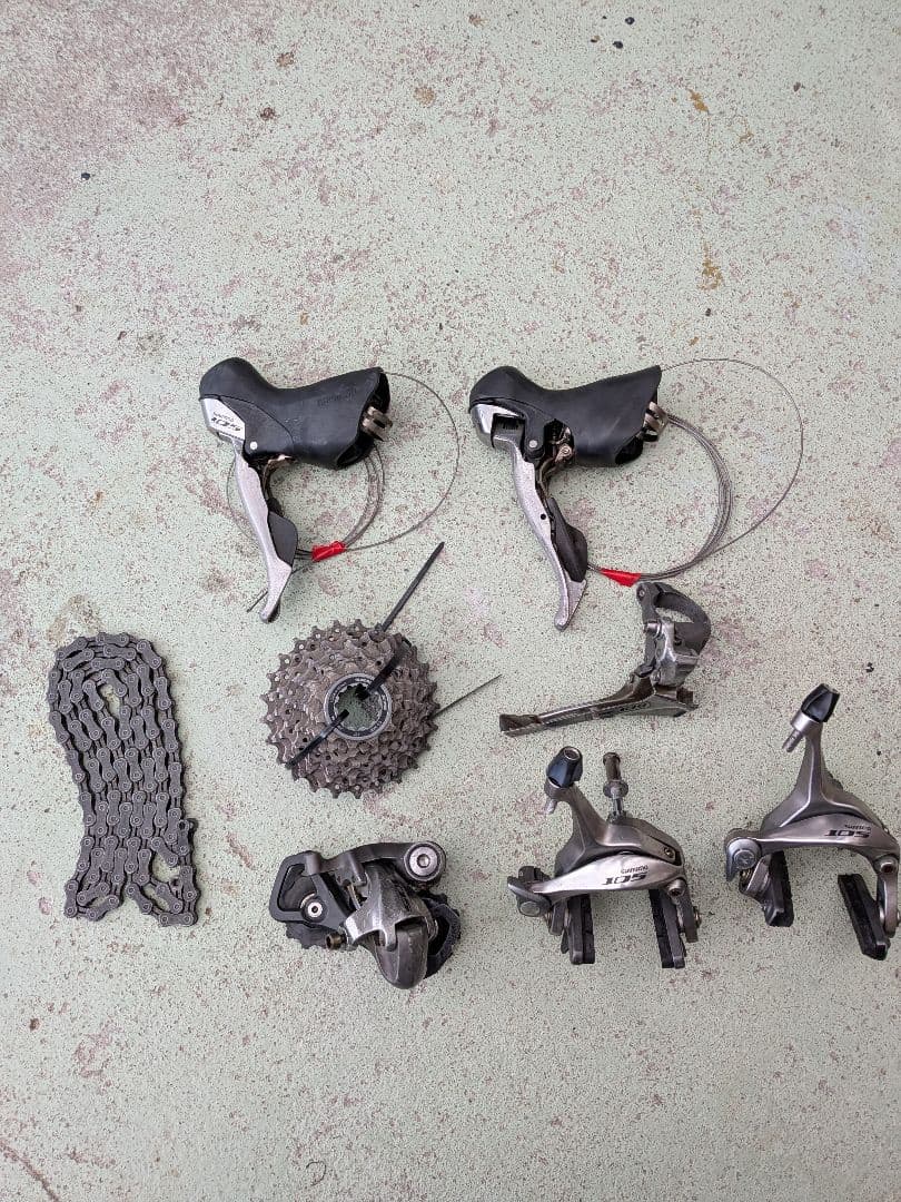 Shimano 105 10速 コンポセット 5700