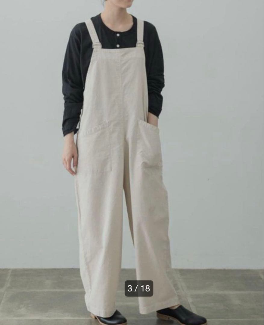 かぐれオーバーオール　サロペット