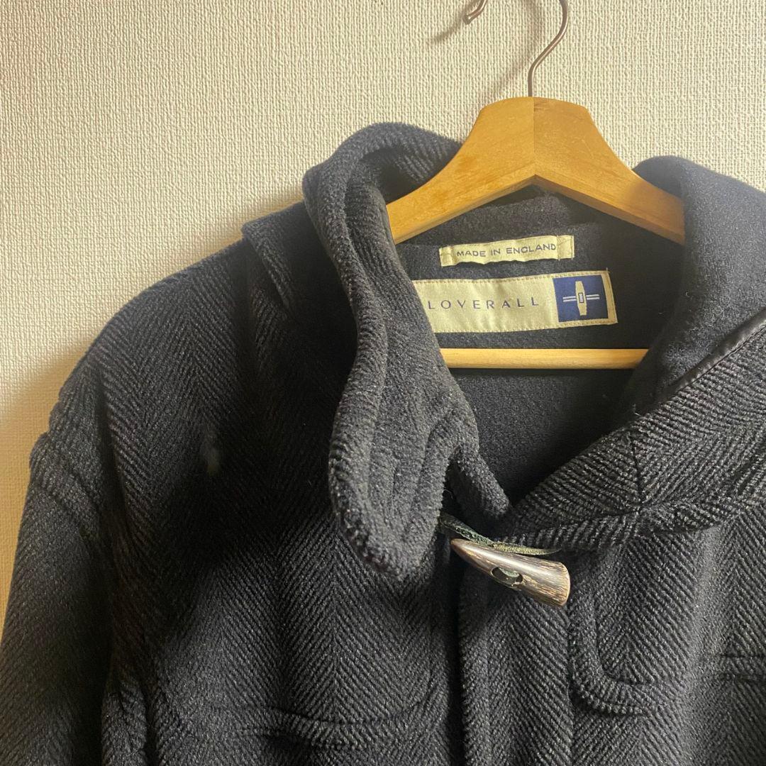 90s グローバーオール ダッフルコートムーアブルックブラック