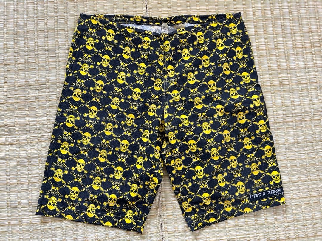 シオコウ　life's a beach パンクスカル　ショートパンツ　L