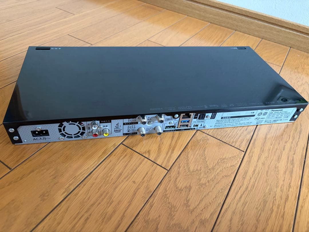 Panasonic ブルーレイレコーダー DMR-BZT760