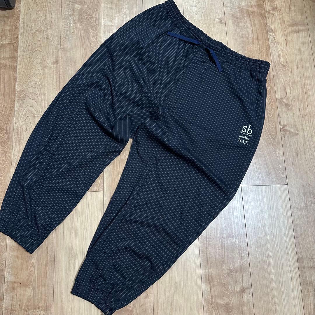 美品ボーラホリック FATトラックパンツ ネイビー JUMBO サイズ