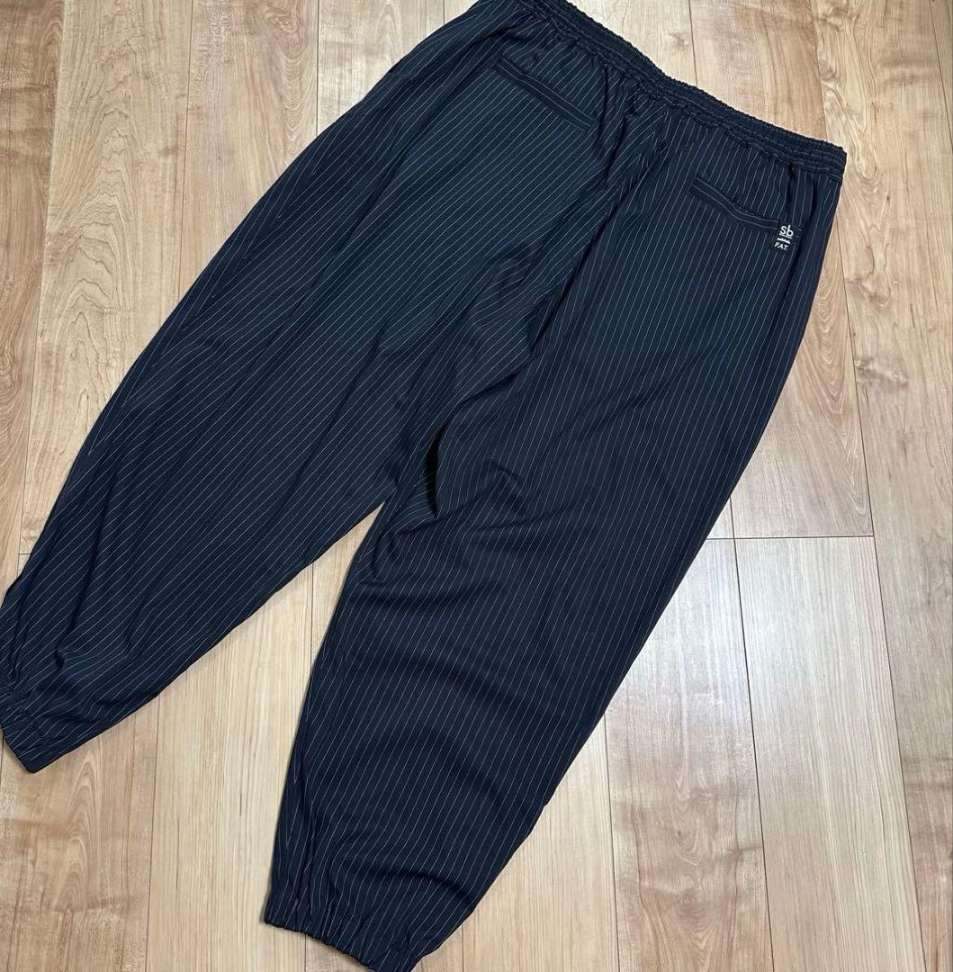 美品ボーラホリック FATトラックパンツ ネイビー JUMBO サイズ