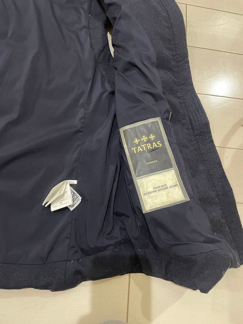 タトラス　グースダウンベスト　サイズ02