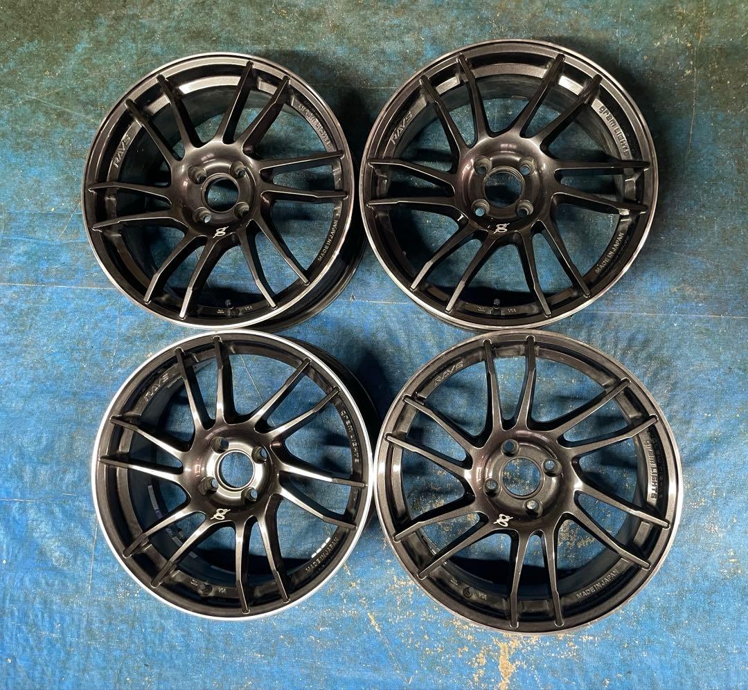 17インチ ホイールのみ　4本　RAYS レイズ　4穴