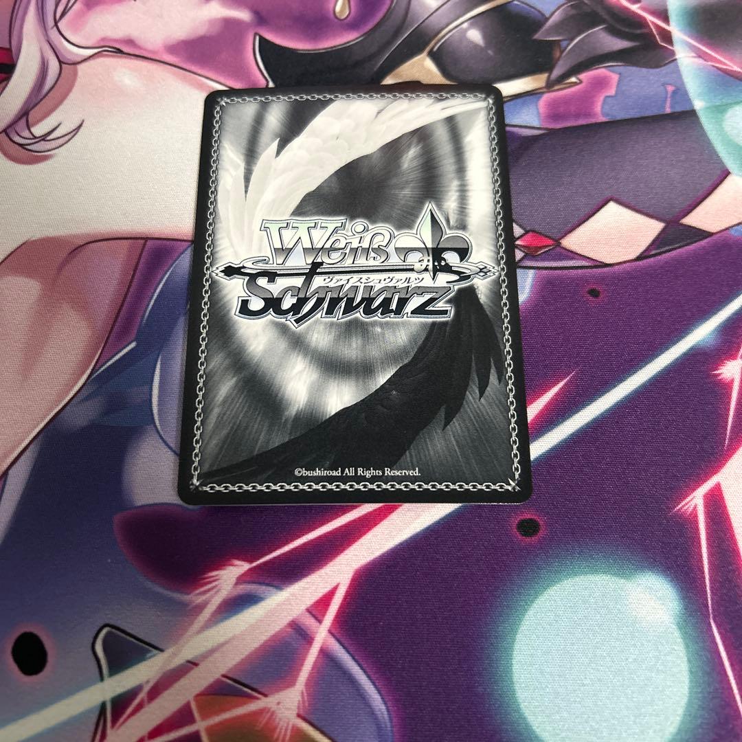 ヴァイスシュヴァルツ デート・ア・ライブ 不敵な笑み 時崎狂三 サイン