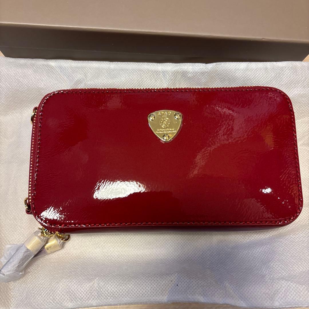 【新品未使用】ATAO アミュレット　ショルダーバッグ　ルビー　アタオ