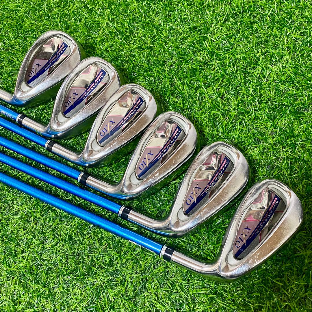 XXIO ゼクシオ10 アイアンセット 6本 L 右 レディース ゴルフクラブ
