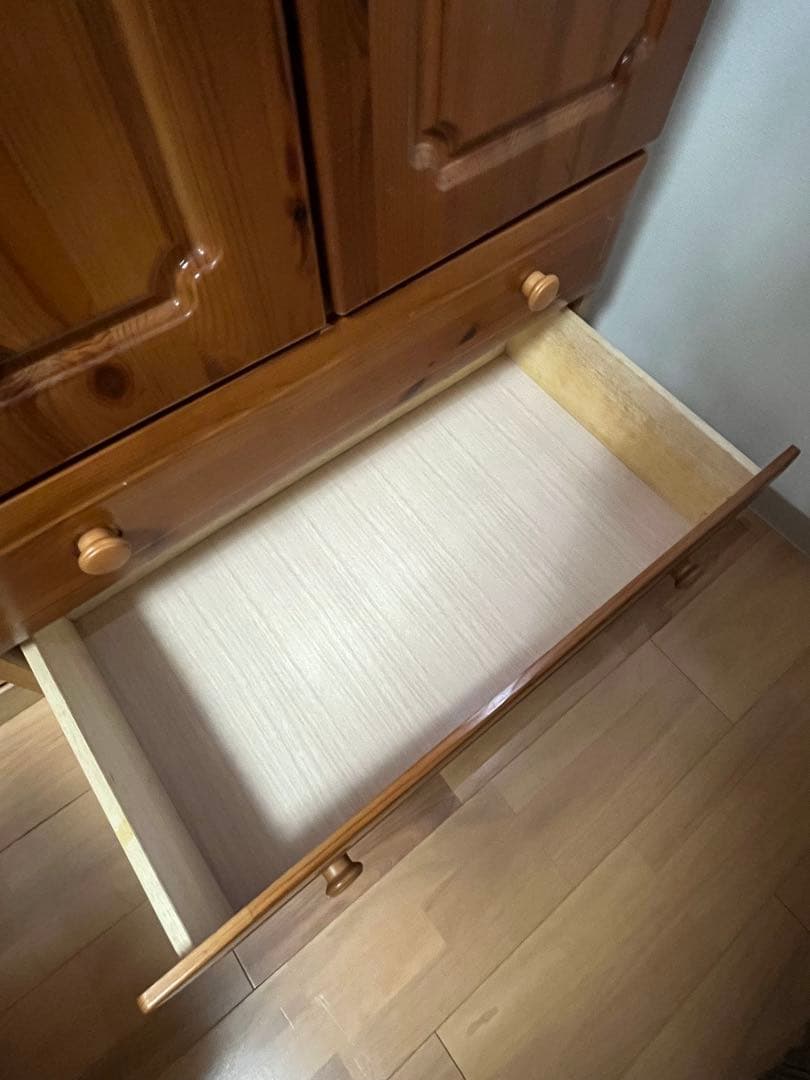 【美品】洋服クローゼット　洋ダンス　２枚扉