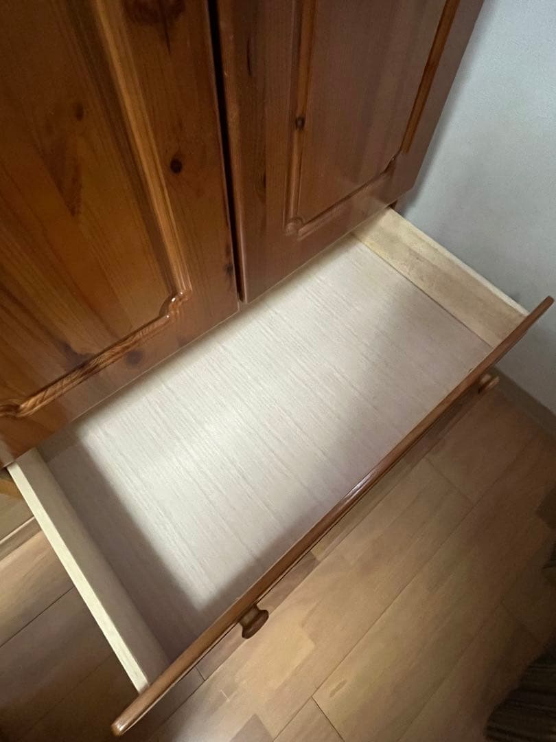 【美品】洋服クローゼット　洋ダンス　２枚扉