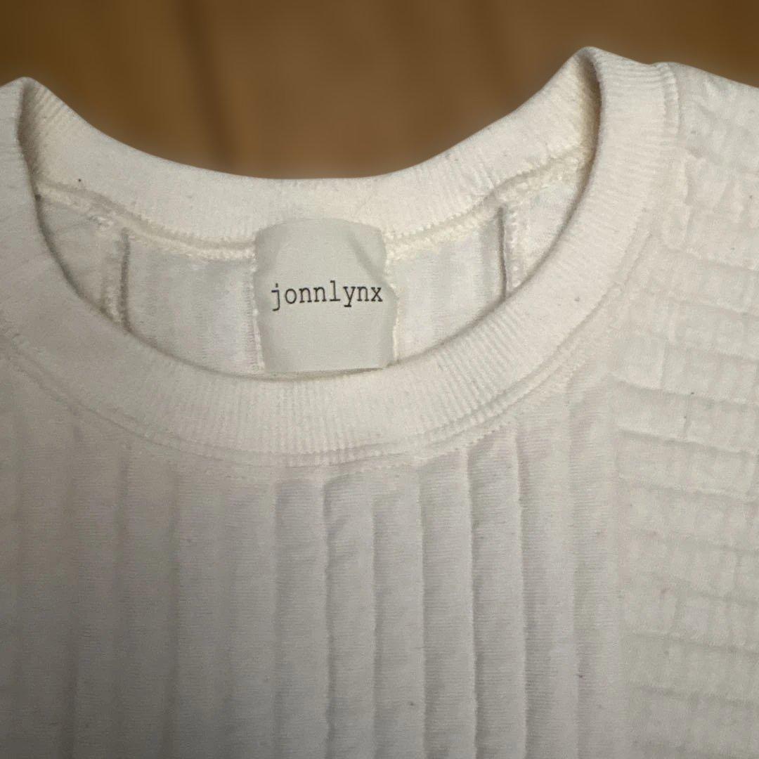 jonnlynxキルトボーダープルオーバー