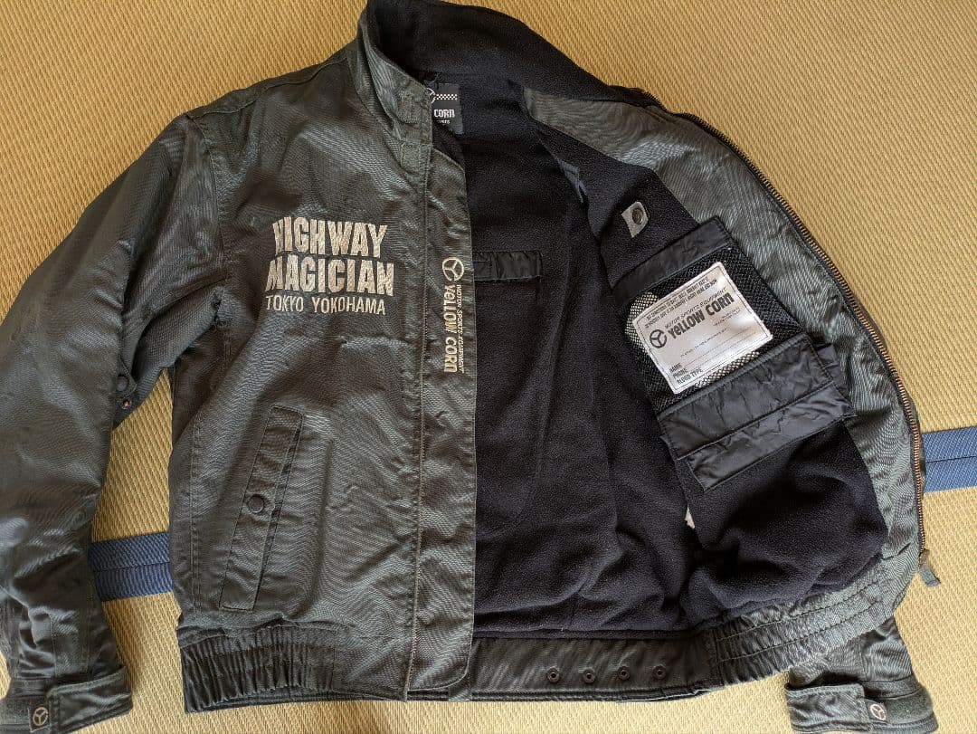 YELLOW CORN SLEDGE HAMMER バイクジャケット