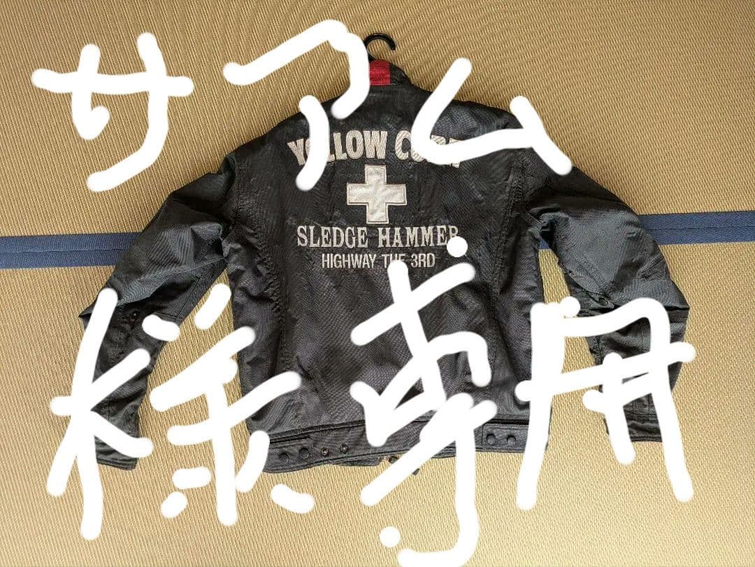 YELLOW CORN SLEDGE HAMMER バイクジャケット