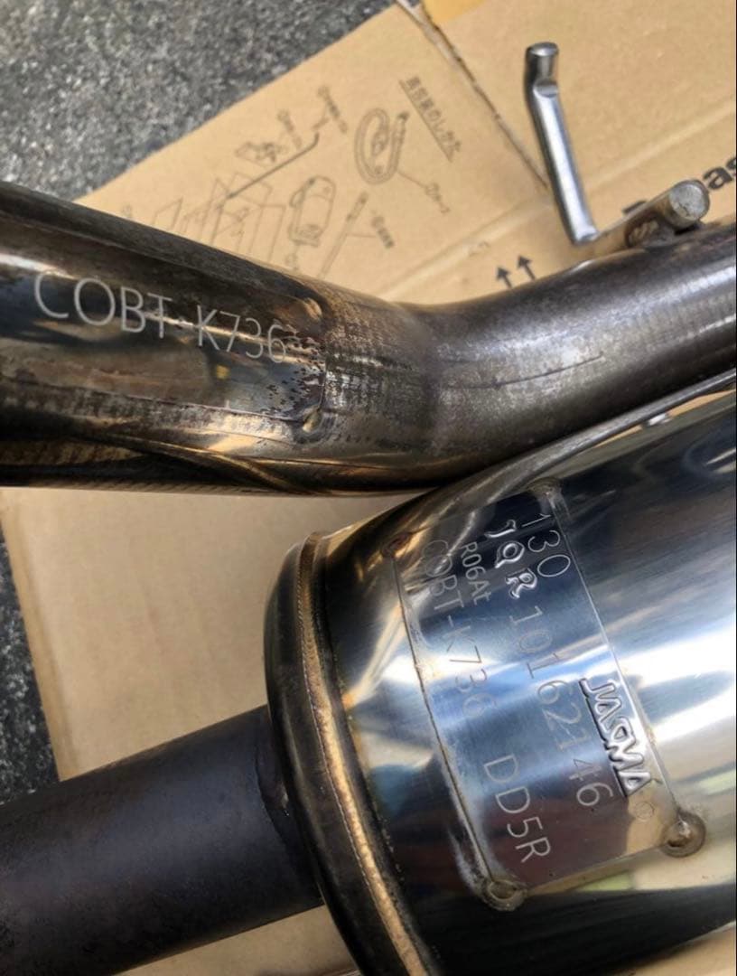 DA17、DA17W ロッソモデロ ステンレスマフラー