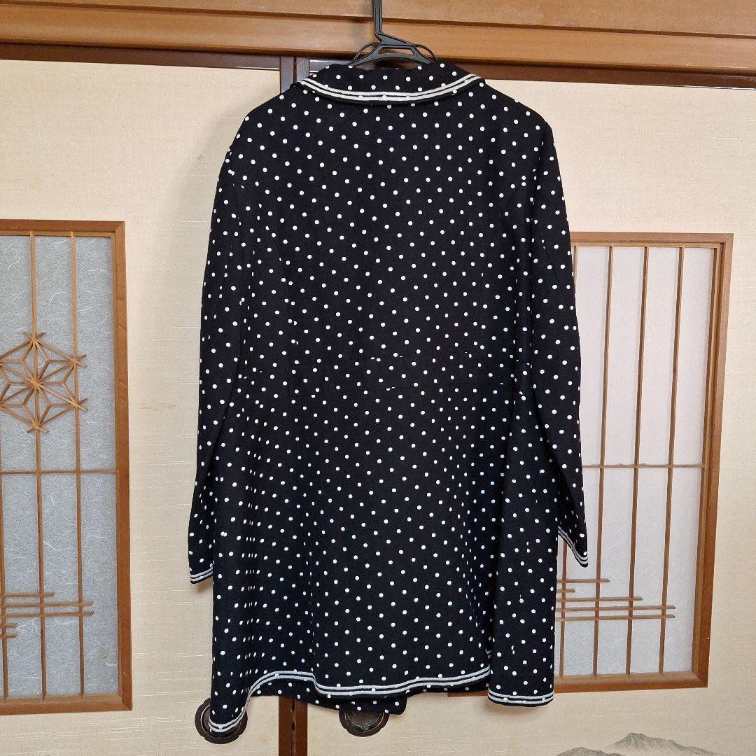 フランシュリッペ水玉模様のトレンチコートFL5