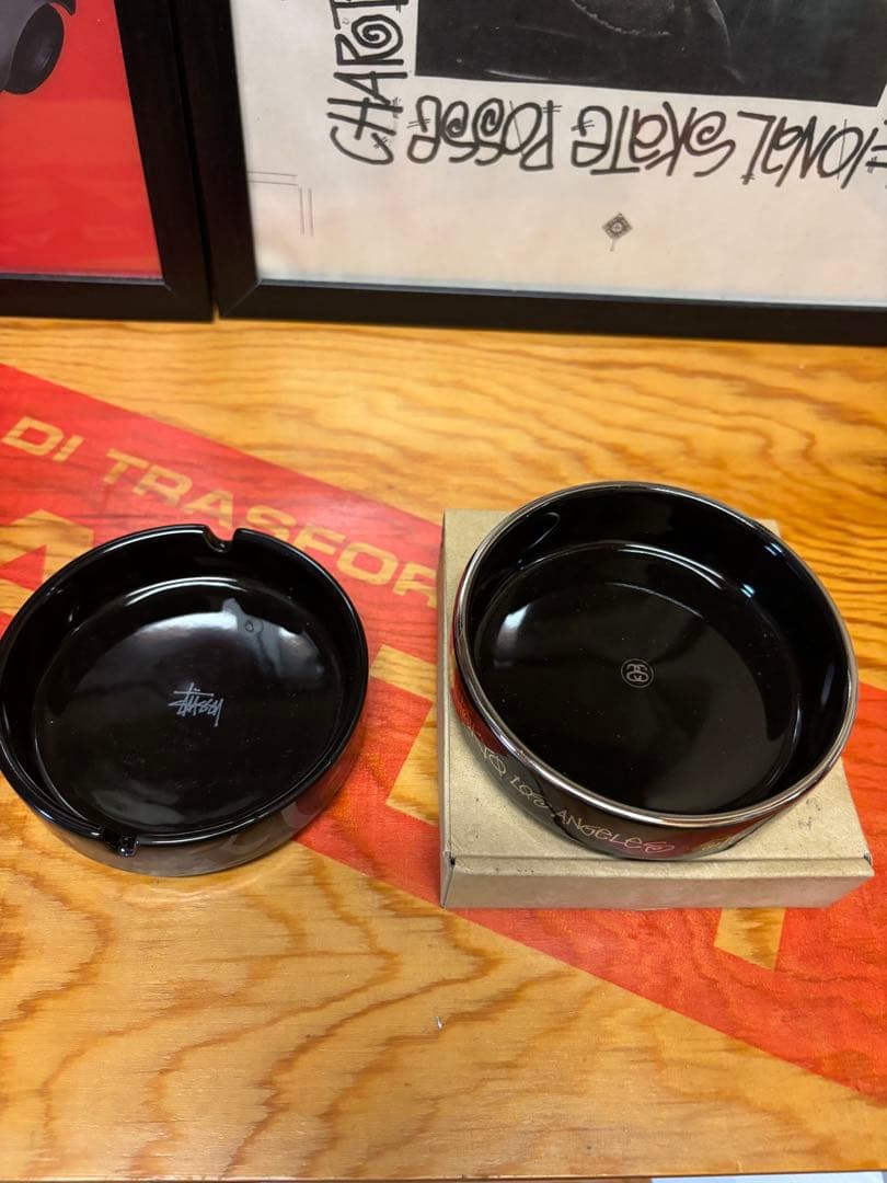 Stussy 黒色灰皿　セット