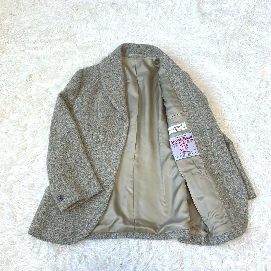 MARGARET マーガレットハウエル　ハリスツィード　ツィード　ジャケット.