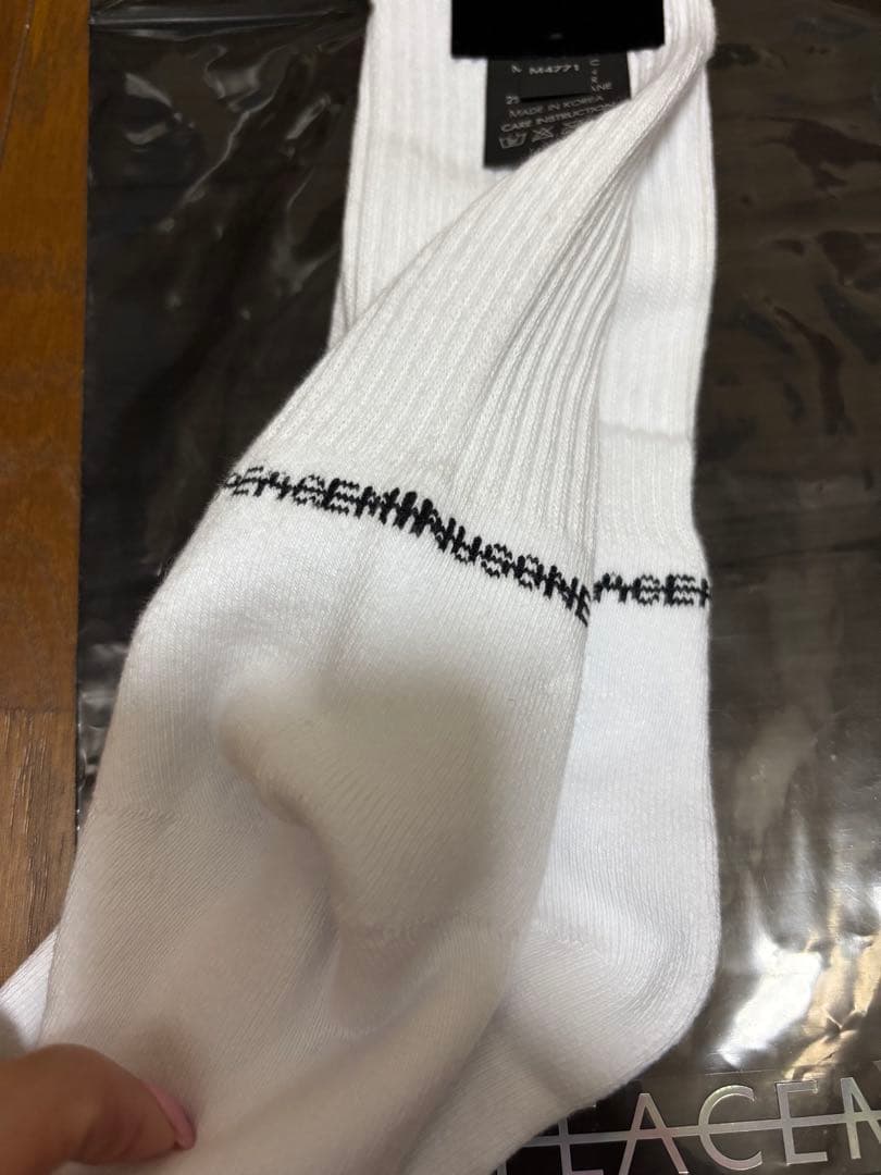 PEACEMINUSONE SOCKS ピースマイナスワン　靴下