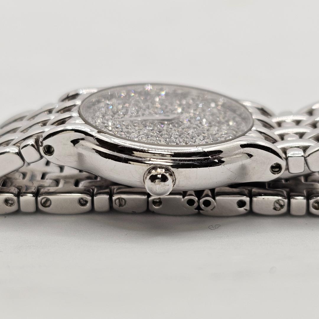 【動作品】RW レイモンドウェイル フルストーン QZ 電池交換済 18KGP