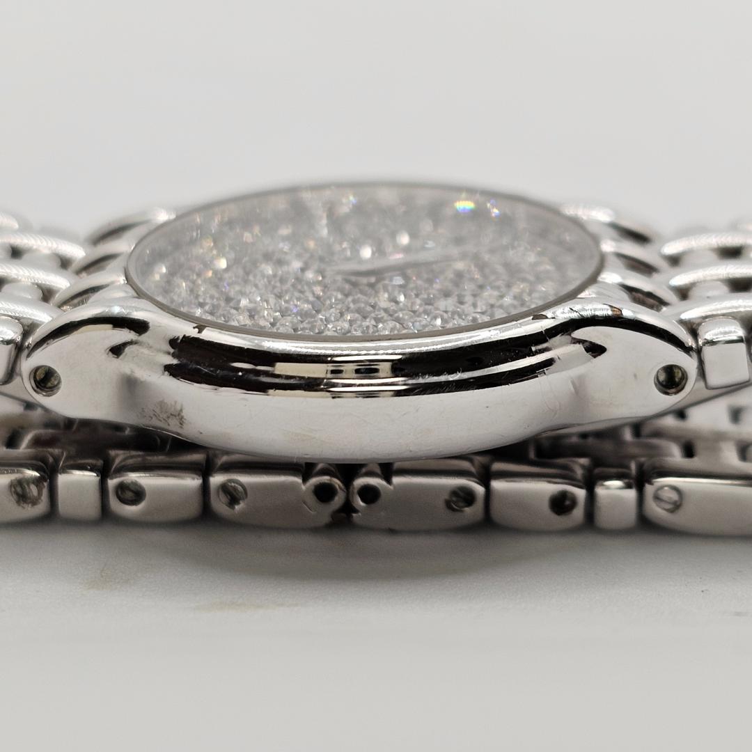 【動作品】RW レイモンドウェイル フルストーン QZ 電池交換済 18KGP