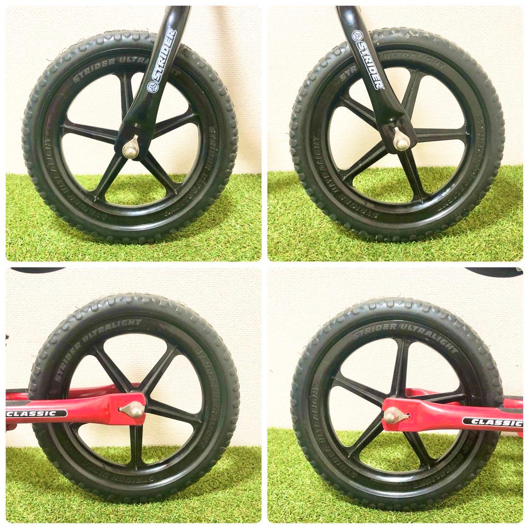 美品☆STRIDER 12インチ ストライダー　バランスバイク 赤
