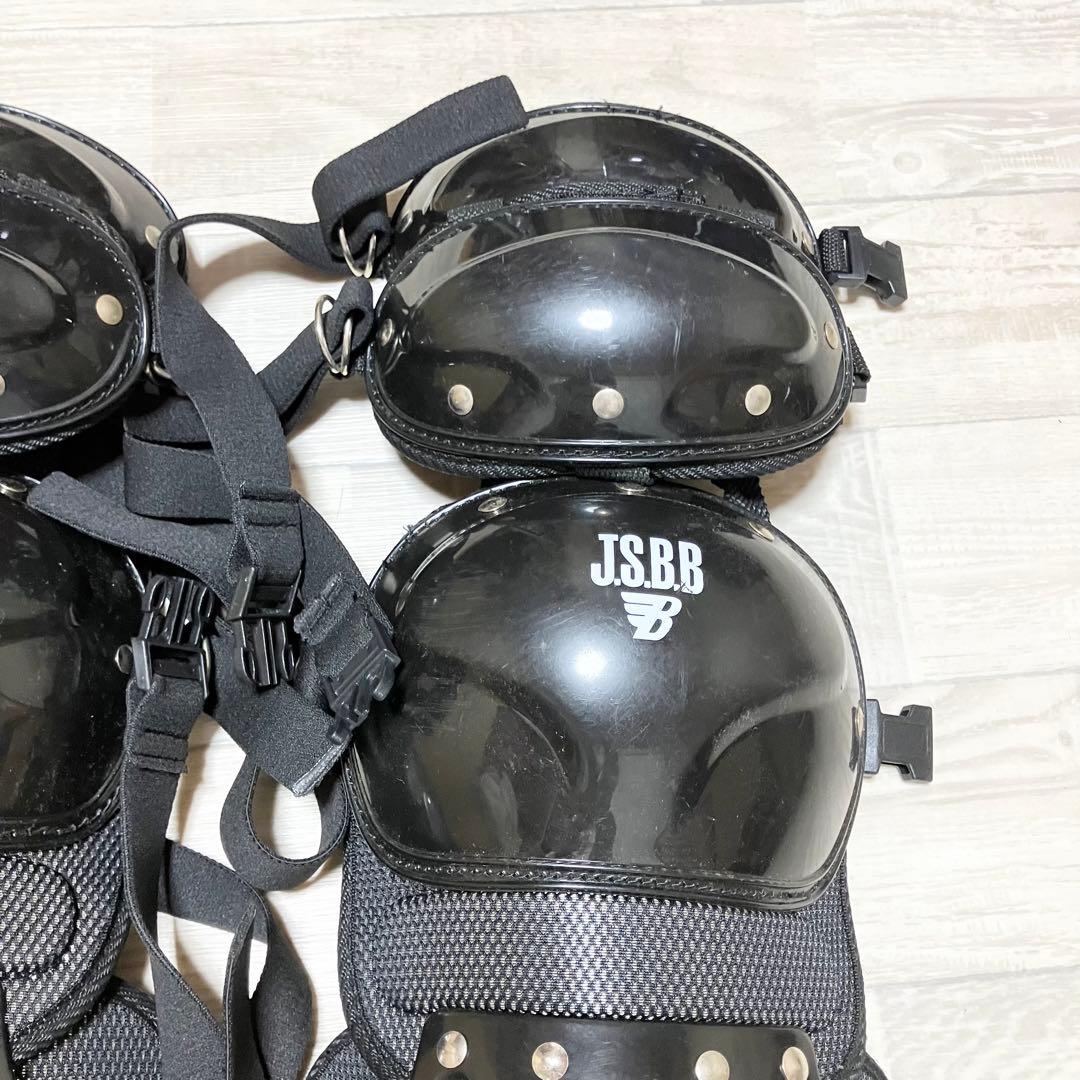 美品　2点セット　キャッチャー　防具　プロテクター　レガース　一般　大人用　軟式