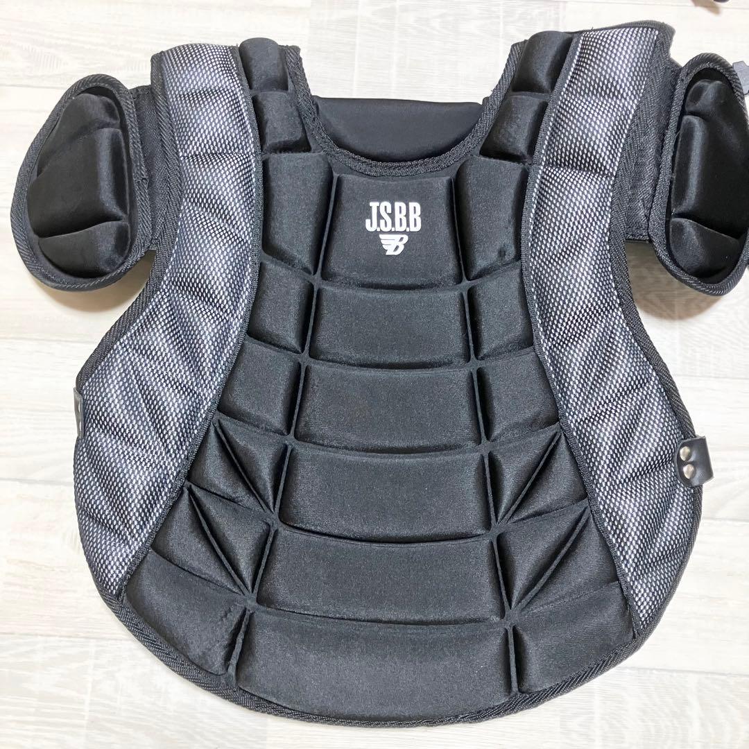 美品　2点セット　キャッチャー　防具　プロテクター　レガース　一般　大人用　軟式