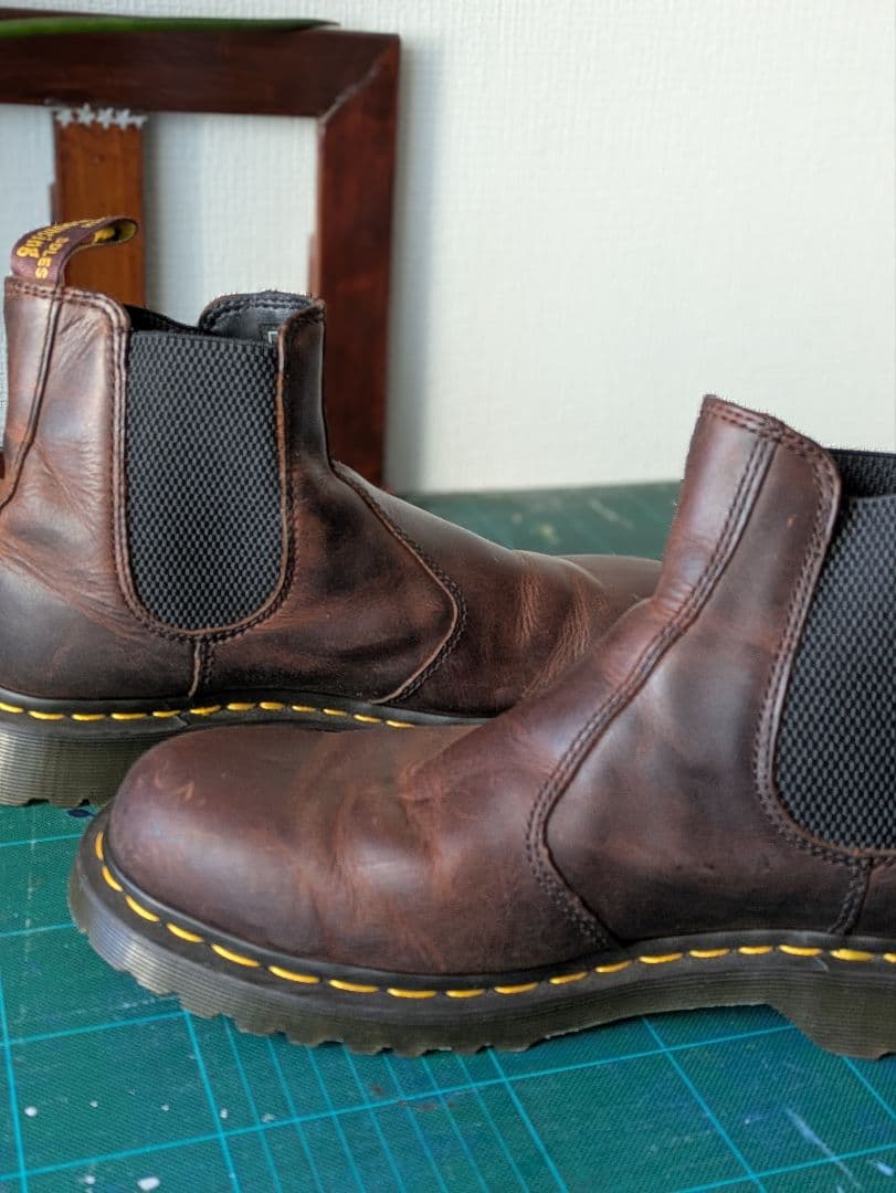 ドクターマーチン　サイドゴアブーツ　UK9
