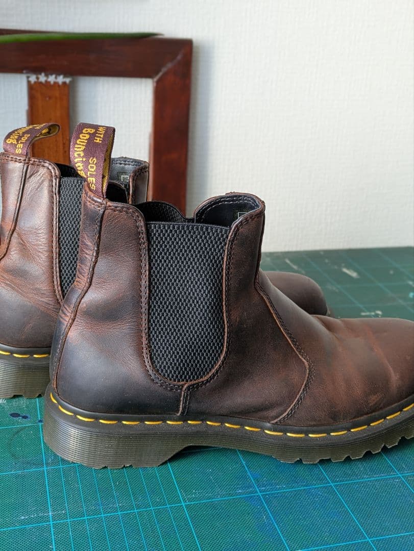 ドクターマーチン　サイドゴアブーツ　UK9