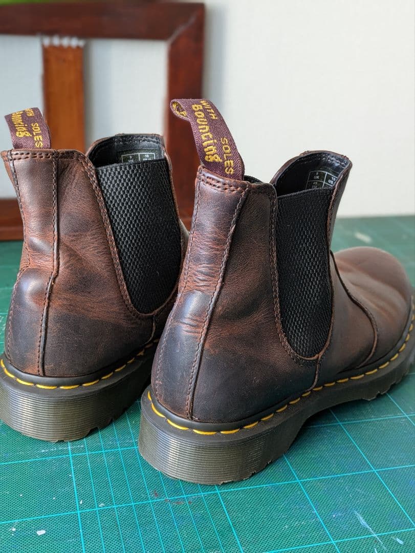 ドクターマーチン　サイドゴアブーツ　UK9