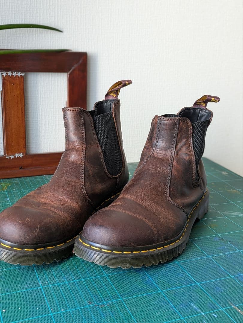 ドクターマーチン　サイドゴアブーツ　UK9