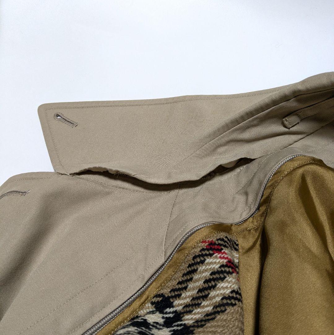 80～90s バーバリー ステンカラーコート レディース 白タグ ライナー 26