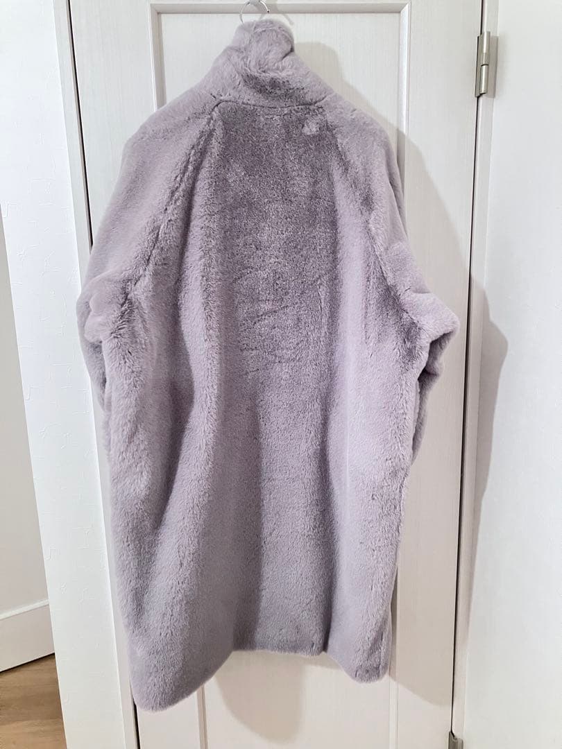 値下げ！THINK FURシンクファー　美品！エコファーコート　ノベルティー付