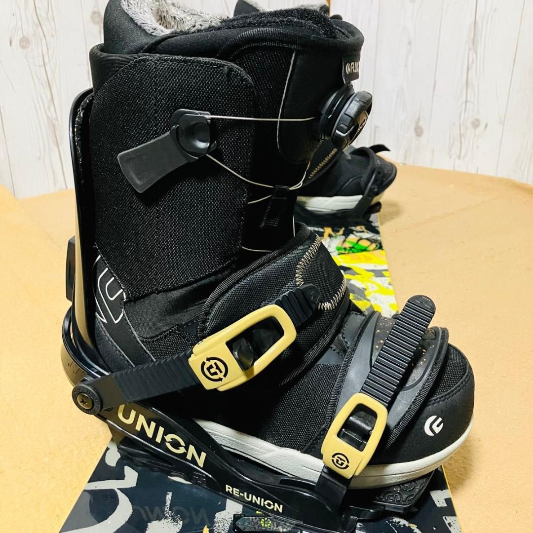 SALOMON×UNION 2点セット PULSE RE-UNION 152cm