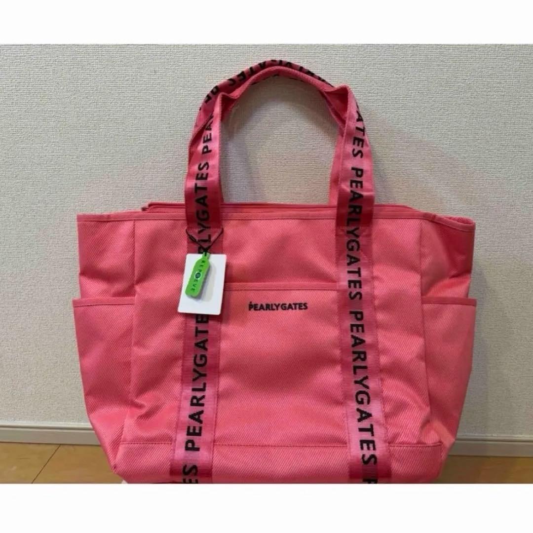 新品未使用　パーリーゲイツ ロッカーバッグ　ピンク