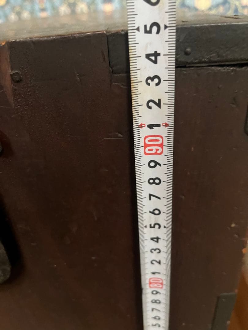 和箪笥 昭和レトロ 当時物 インテリア 年代物 鉄金具 アンティーク ビンテージ