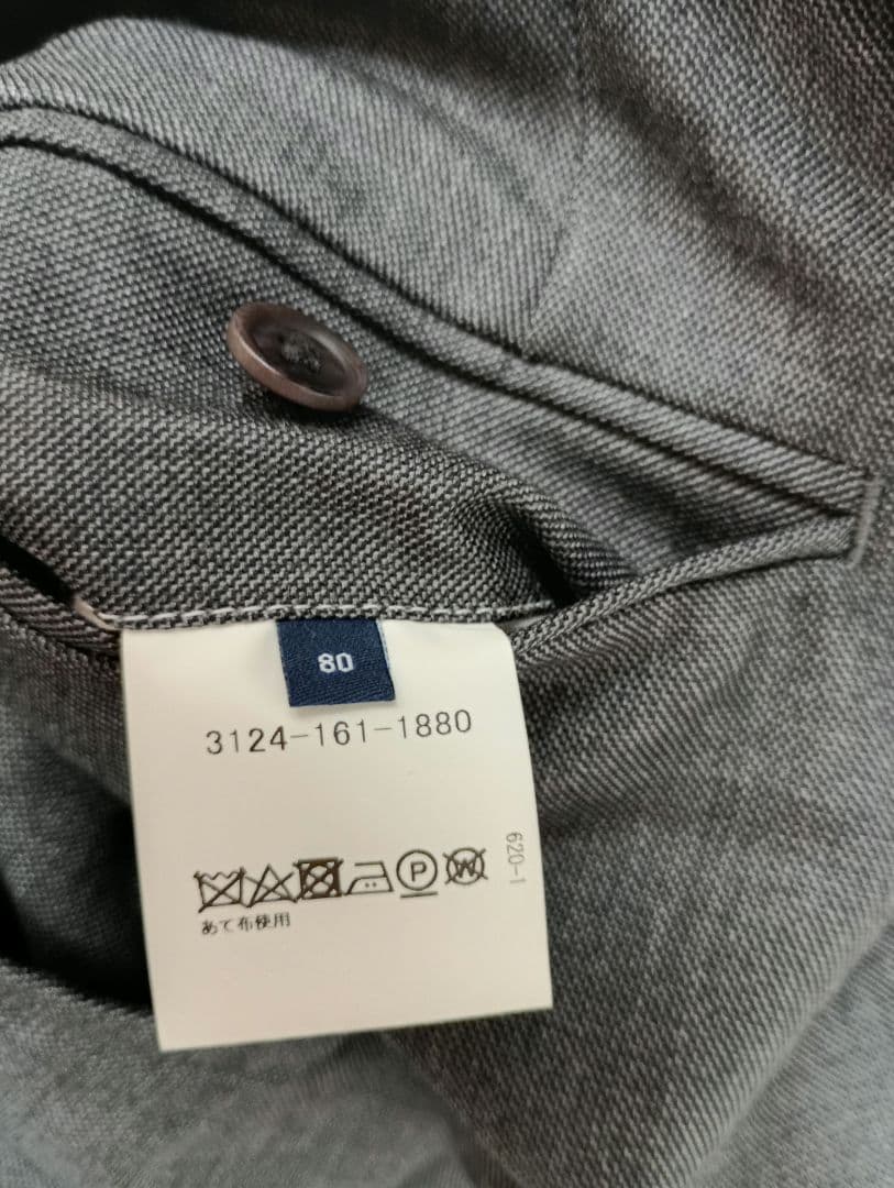 クリーニング済み　イタリア生地　スーツ　③　REDA　採寸サイズ記載