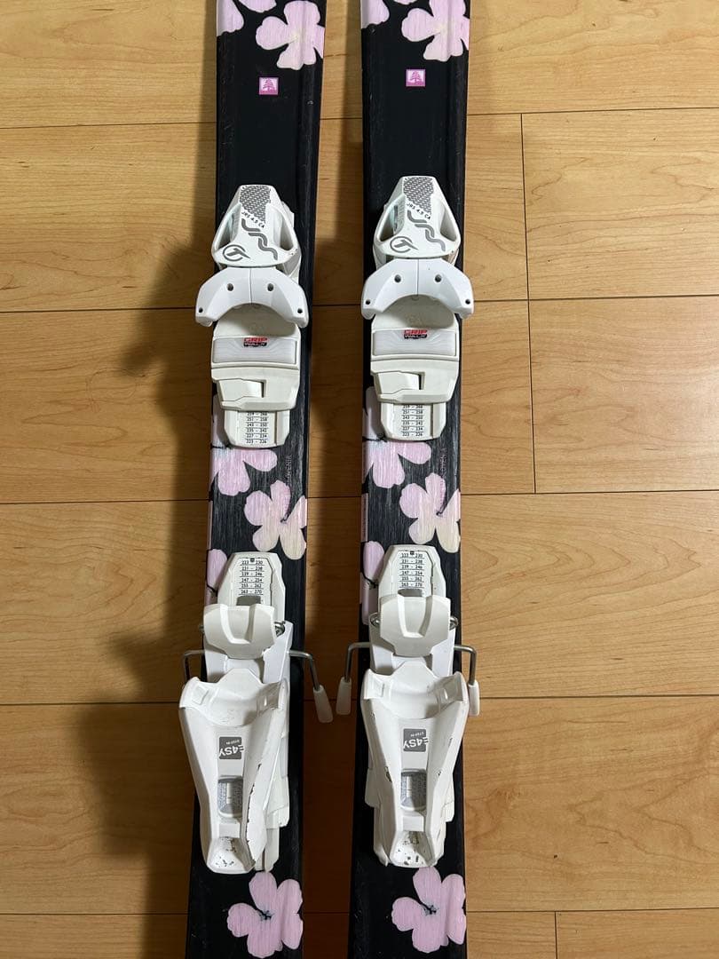 STREULE シュトロイレ スキー板 ジュニア130 ビンディング、ケース付き