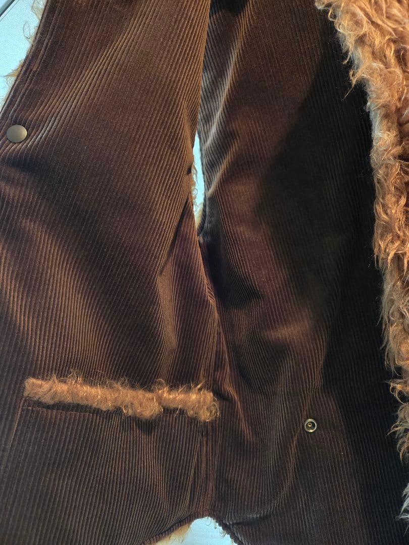 【新品】HARi　REVERSIBLE WORK VEST　ブラウン