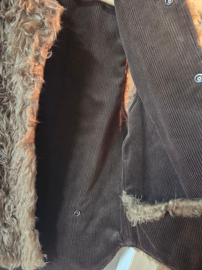 【新品】HARi　REVERSIBLE WORK VEST　ブラウン